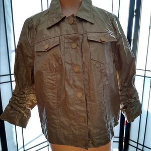 Peter Nygard  Beautiful GOLD Jacket   NWT  Size 12